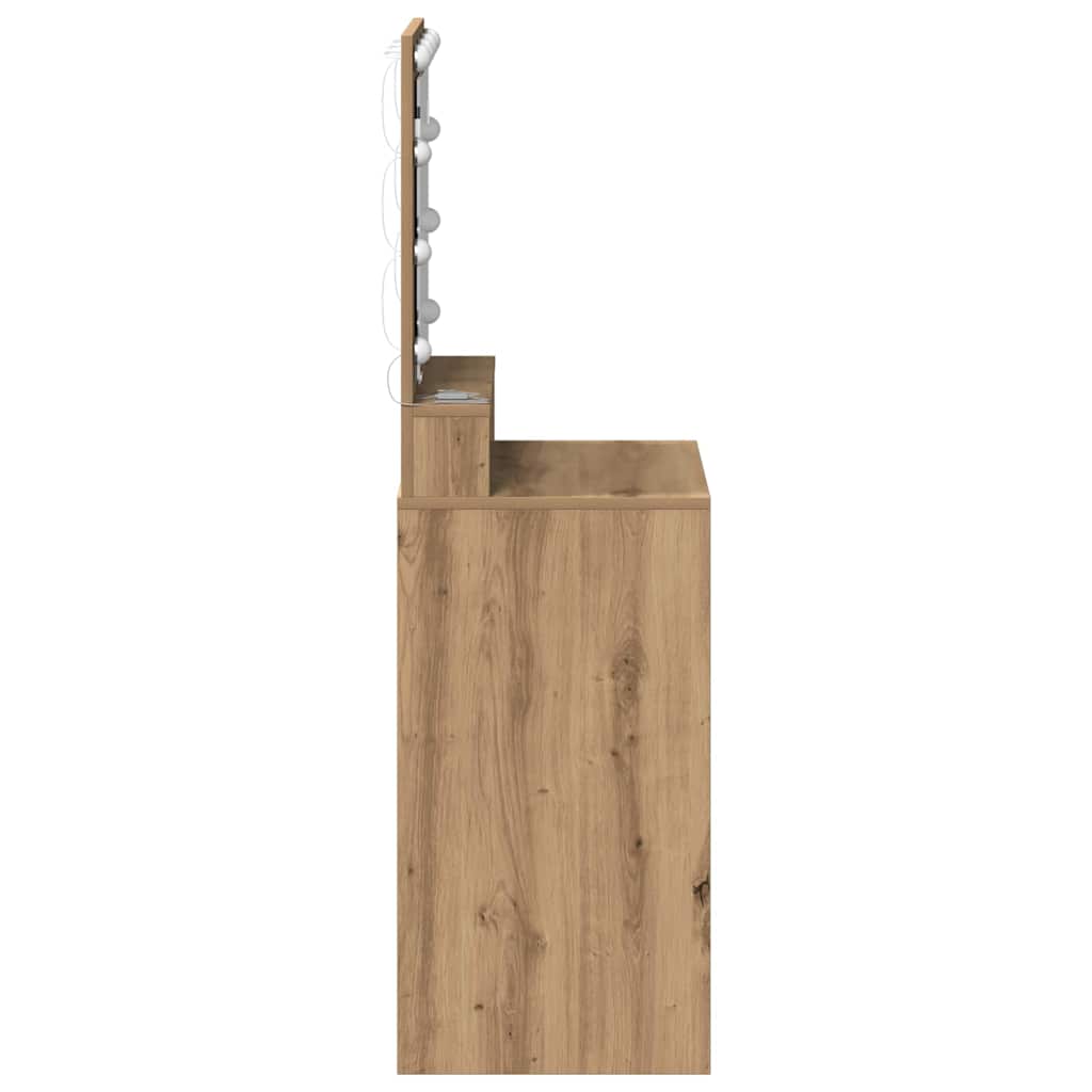 Plafondtafel Artisan Eiken 50 x 41 x 135 cm Bewerkt hout is nu te koop bij PeponiXL, paradijselijk wonen!