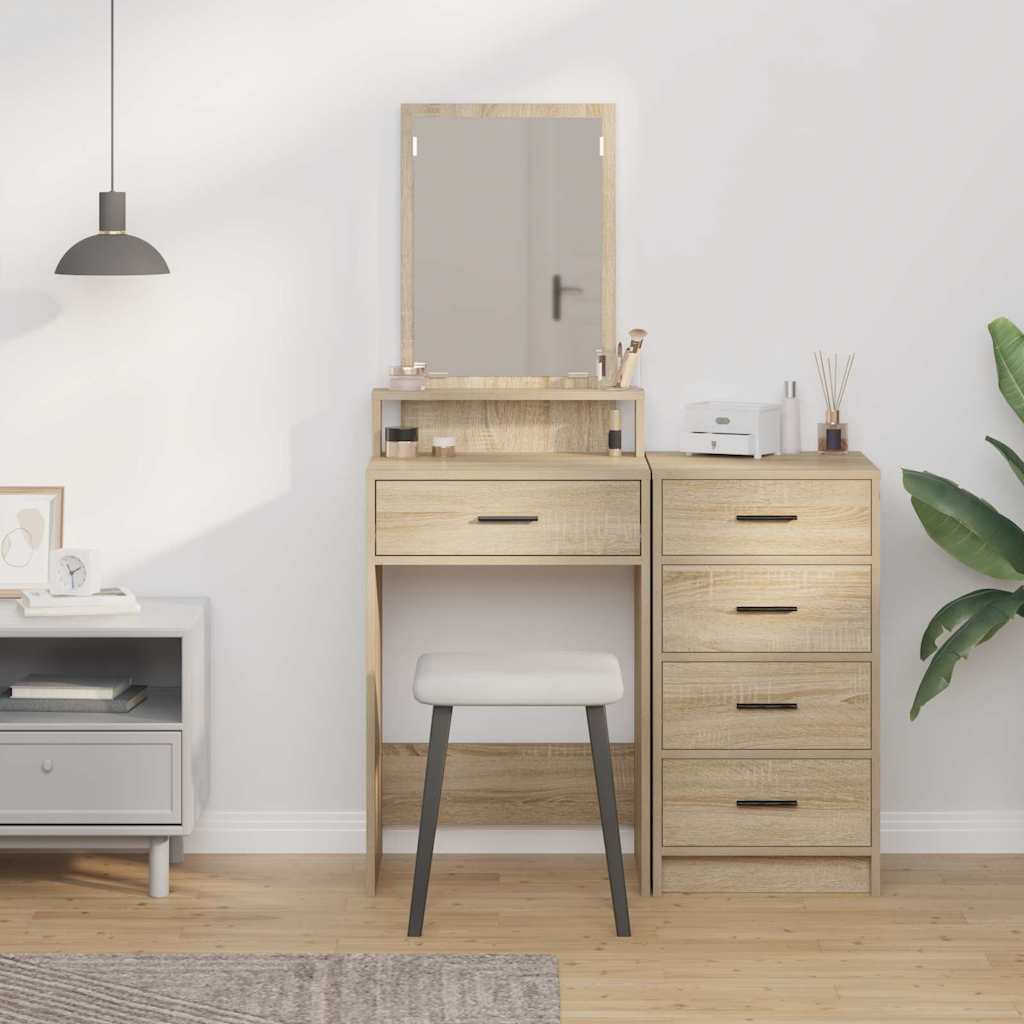 Plafondtafel Sonoma Eiken 50 x 41 x 140 cm Bewerkt hout is nu te koop bij PeponiXL, paradijselijk wonen!
