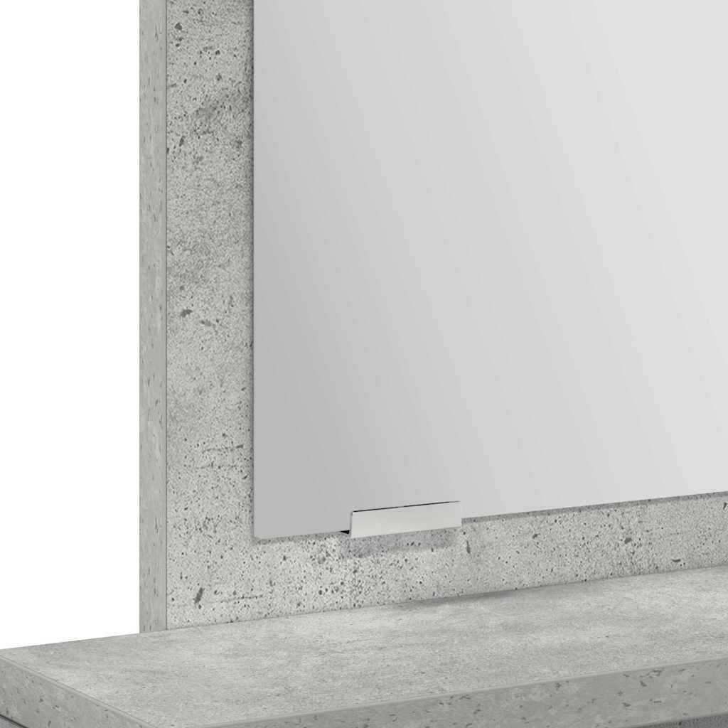 Plafondtafel met lade Beton Grijs 50 x 41 x 140 cm Bewerkt hout is nu te koop bij PeponiXL, paradijselijk wonen!