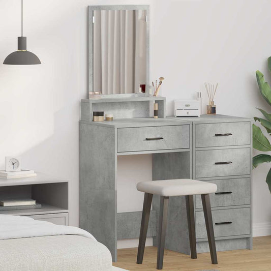 Plafondtafel met lade Beton Grijs 50 x 41 x 140 cm Bewerkt hout is nu te koop bij PeponiXL, paradijselijk wonen!