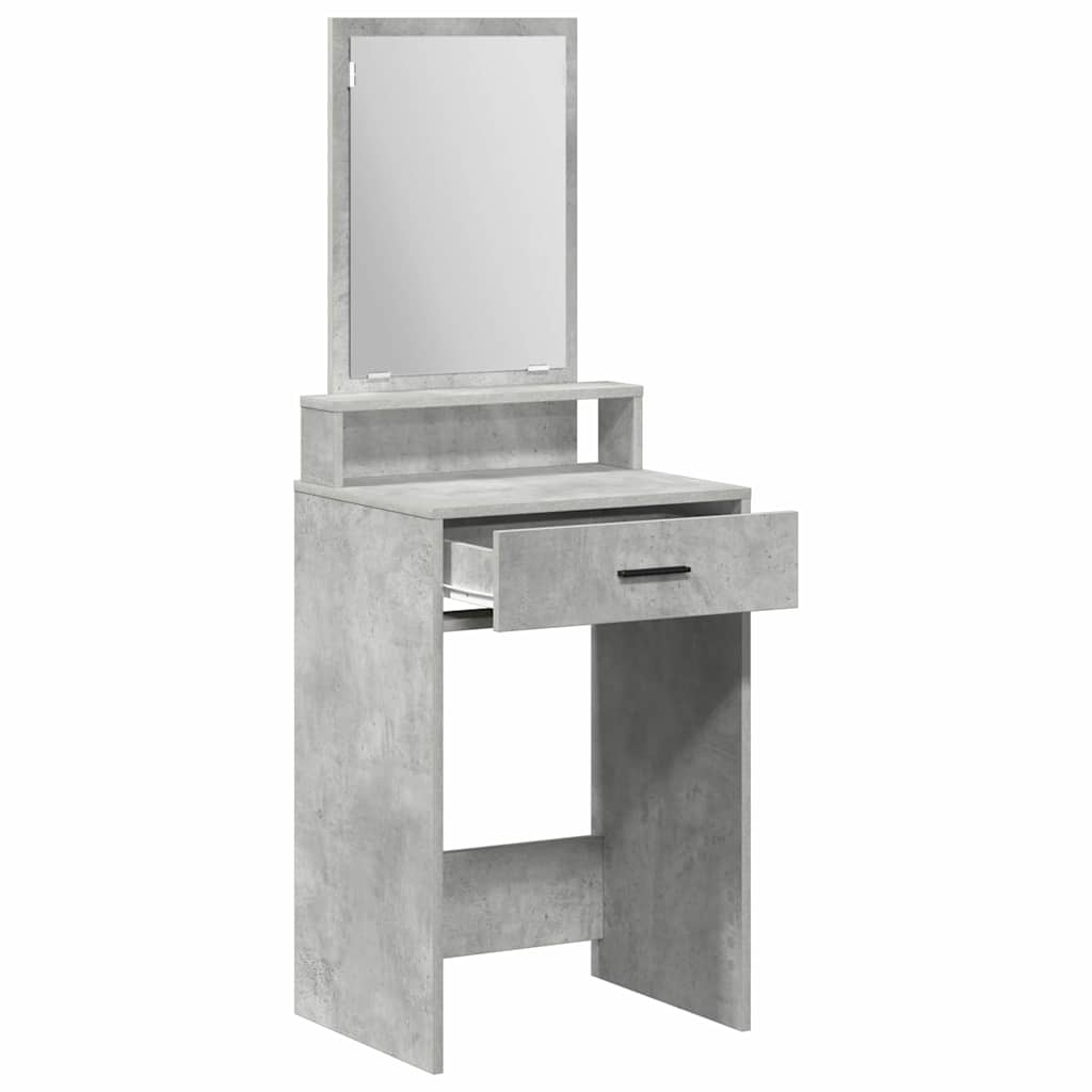 Plafondtafel met lade Beton Grijs 50 x 41 x 140 cm Bewerkt hout is nu te koop bij PeponiXL, paradijselijk wonen!