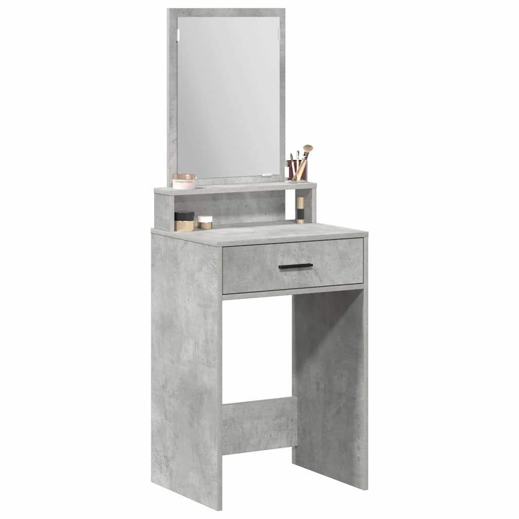 Plafondtafel met lade Beton Grijs 50 x 41 x 140 cm Bewerkt hout is nu te koop bij PeponiXL, paradijselijk wonen!
