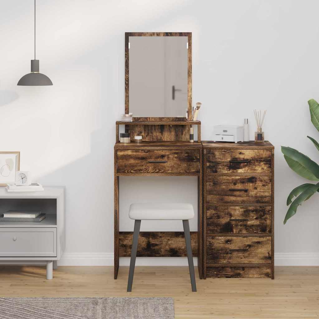 Plafondtafel Gerookt eiken 50 x 41 x 140 cm Bewerkt hout is nu te koop bij PeponiXL, paradijselijk wonen!