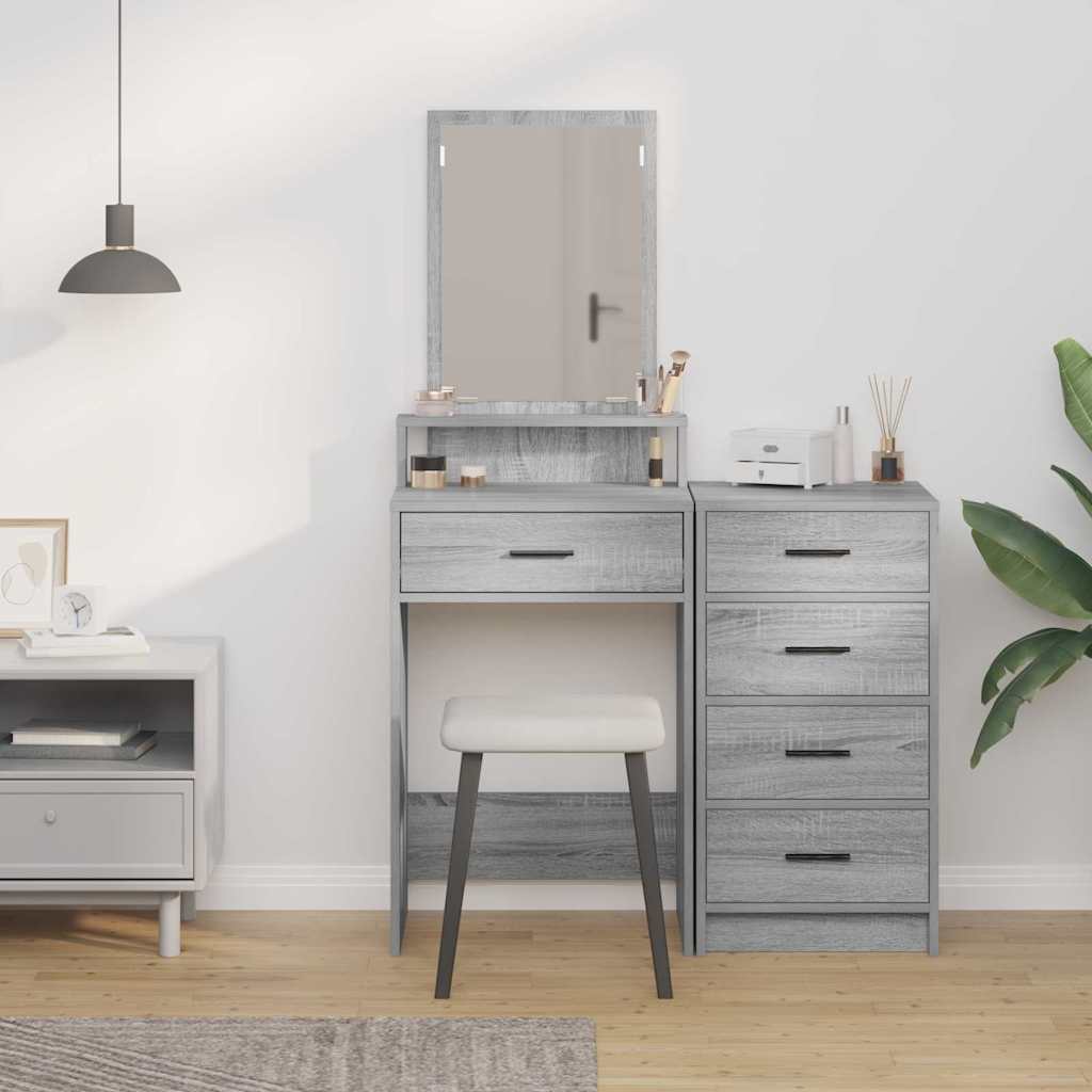 Plafondtafel Grijs Sonoma 50 x 41 x 140 cm Bewerkt hout is nu te koop bij PeponiXL, paradijselijk wonen!