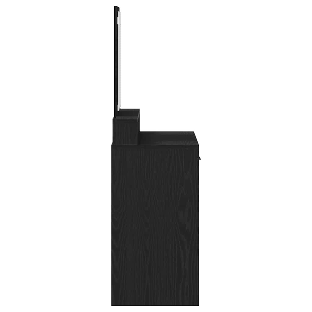 Plafondtafel met lade Zwart Eiken 79 x 41 x 140 cm Bewerkt hout is nu te koop bij PeponiXL, paradijselijk wonen!