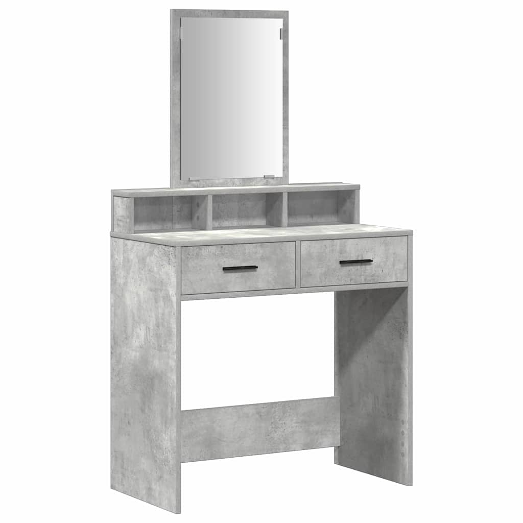 Plafondtafel met lade Beton Grijs 79 x 41 x 140 cm Bewerkt hout is nu te koop bij PeponiXL, paradijselijk wonen!