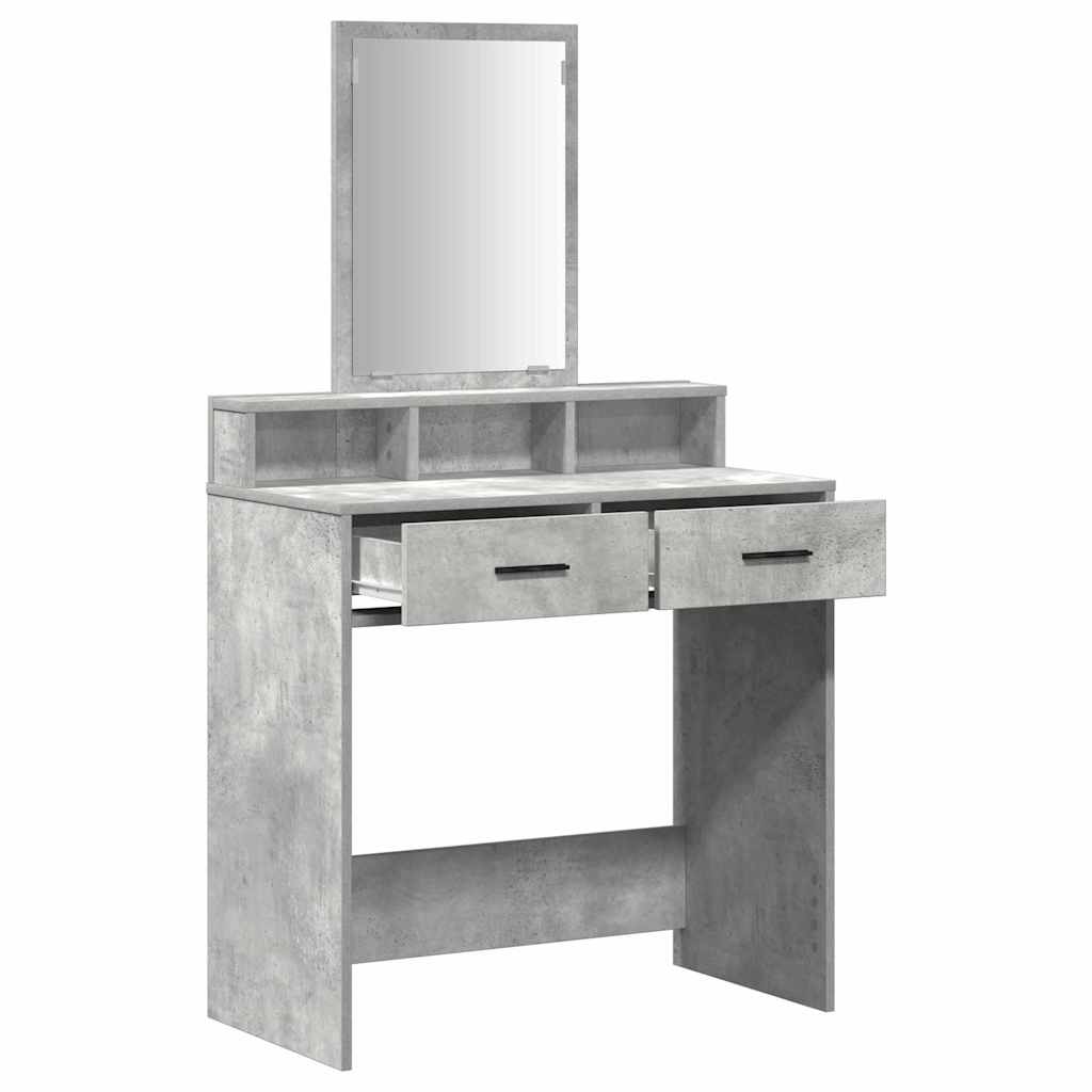 Plafondtafel met lade Beton Grijs 79 x 41 x 140 cm Bewerkt hout is nu te koop bij PeponiXL, paradijselijk wonen!
