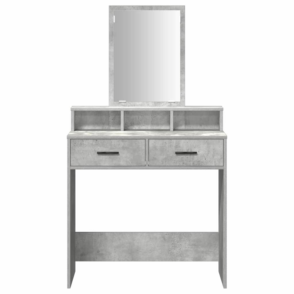 Plafondtafel met lade Beton Grijs 79 x 41 x 140 cm Bewerkt hout is nu te koop bij PeponiXL, paradijselijk wonen!
