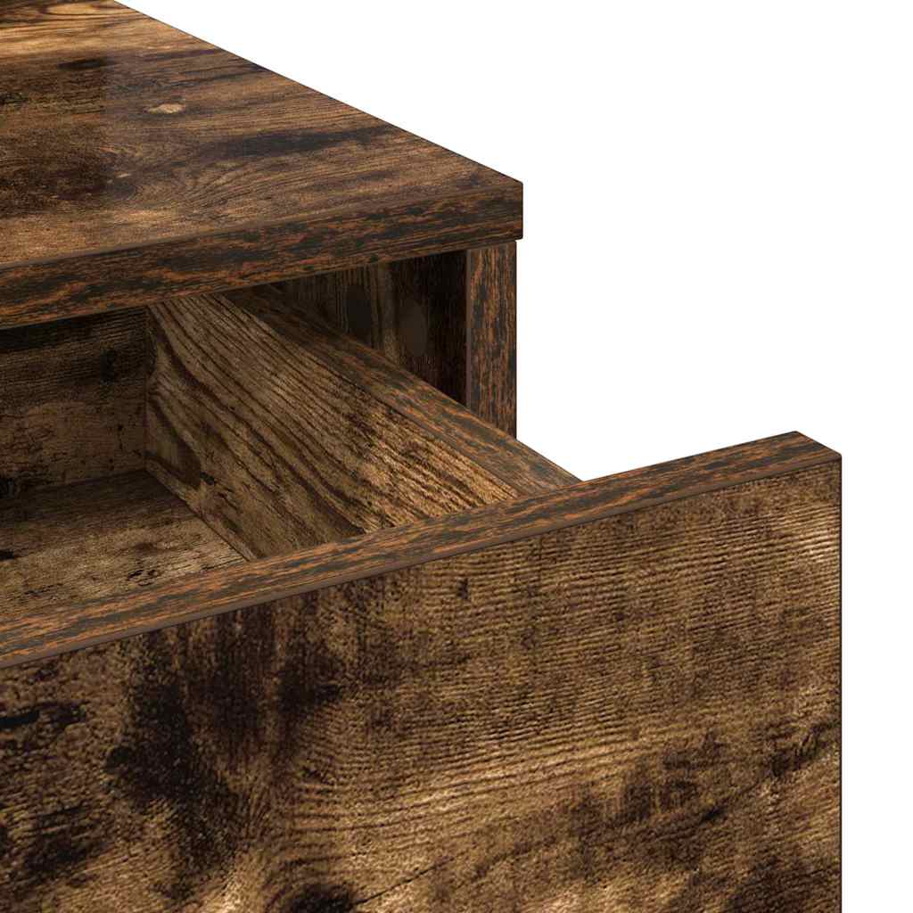 Plafondtafel Gerookt eiken 79 x 41 x 140 cm Bewerkt hout is nu te koop bij PeponiXL, paradijselijk wonen!