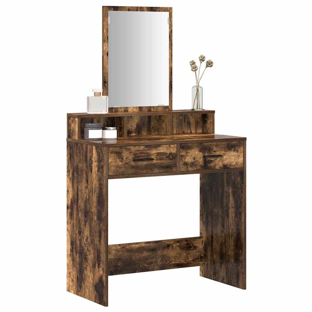 Plafondtafel Gerookt eiken 79 x 41 x 140 cm Bewerkt hout is nu te koop bij PeponiXL, paradijselijk wonen!