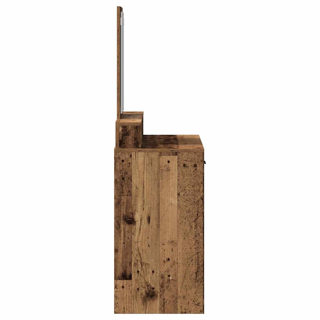Plafondtafel met lade Oudhout 79 x 41 x 140 cm Bewerkt hout is nu te koop bij PeponiXL, paradijselijk wonen!