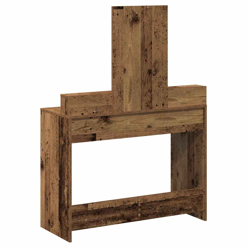 Plafondtafel met lade Oudhout 100 x 41 x 140 cm Bewerkt hout is nu te koop bij PeponiXL, paradijselijk wonen!