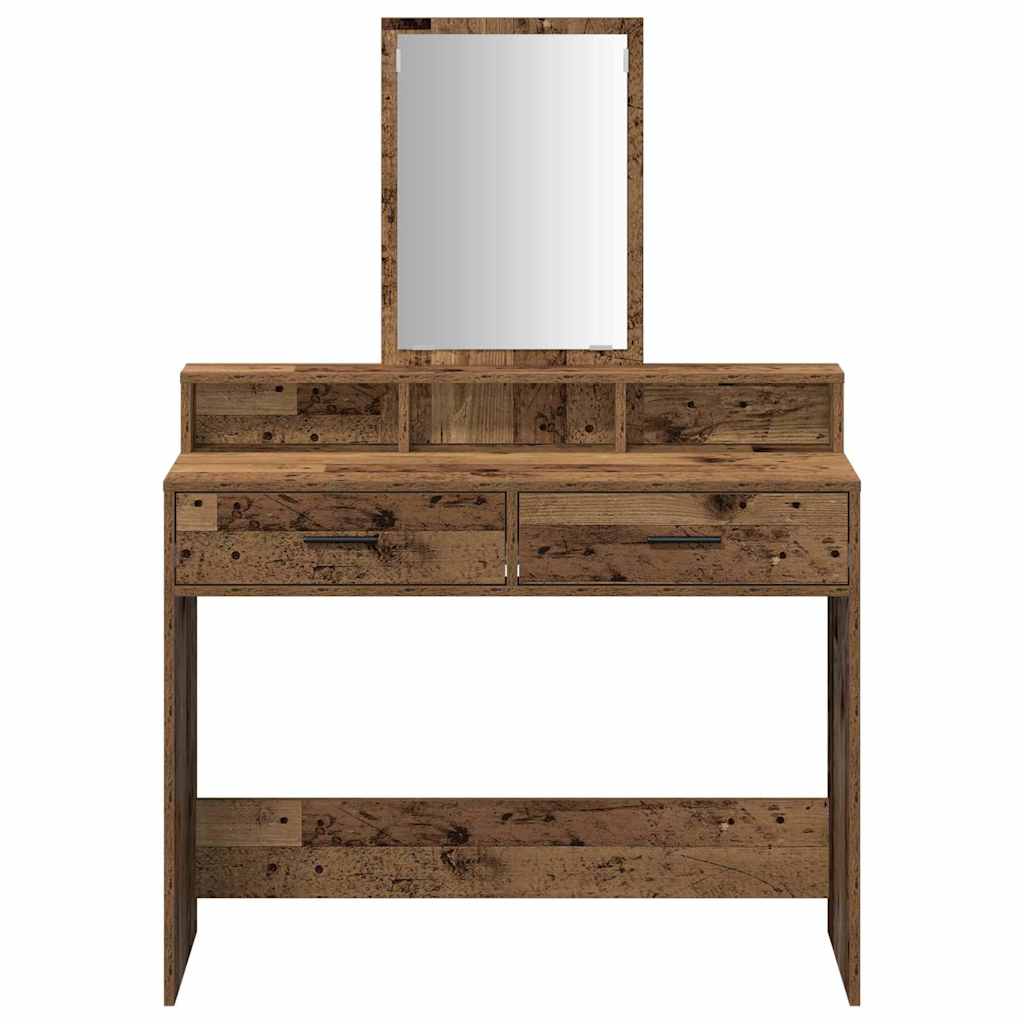Plafondtafel met lade Oudhout 100 x 41 x 140 cm Bewerkt hout is nu te koop bij PeponiXL, paradijselijk wonen!