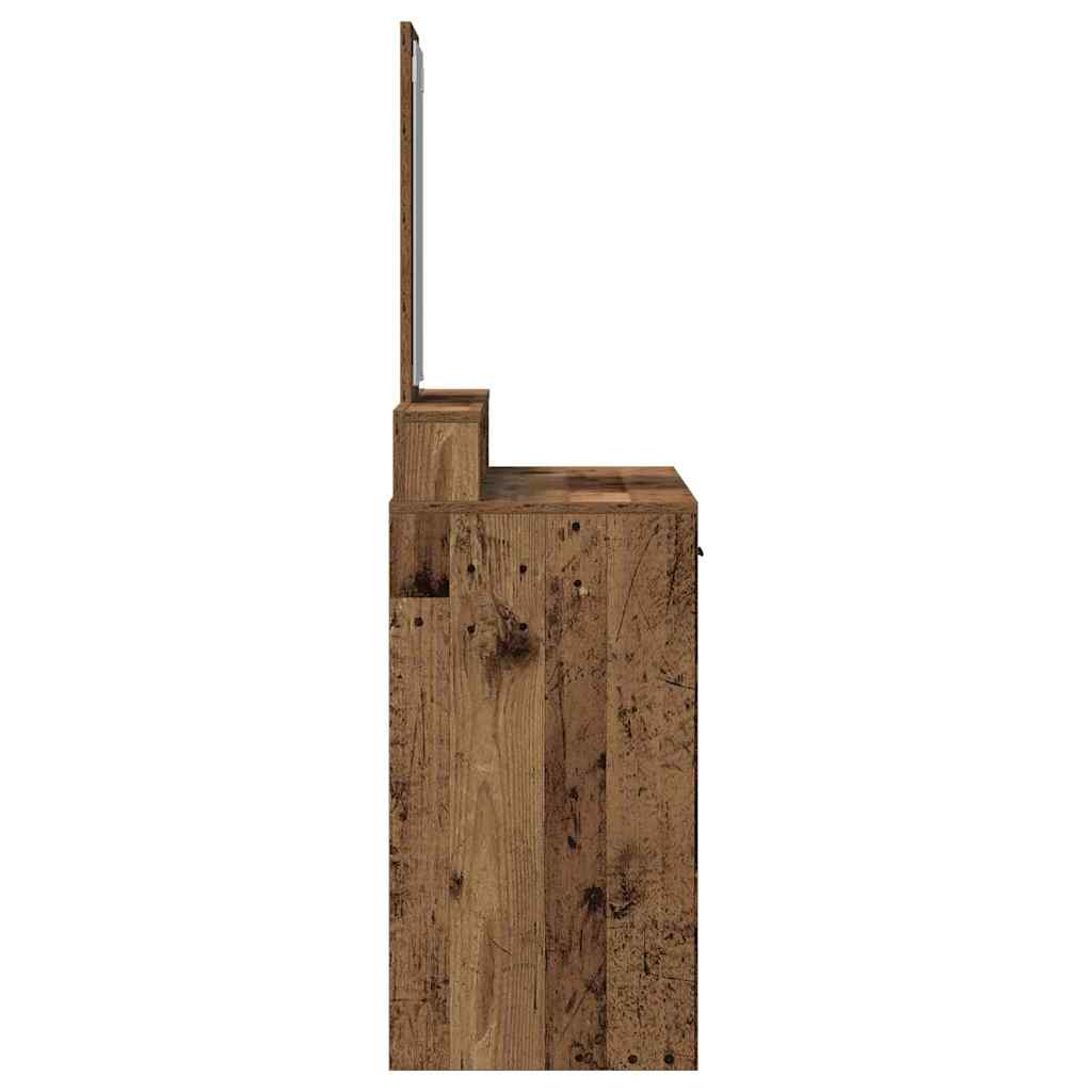 Plafondtafel met lade Oudhout 100 x 41 x 140 cm Bewerkt hout is nu te koop bij PeponiXL, paradijselijk wonen!
