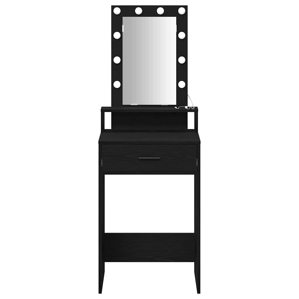 Plafondtafel met lade Zwart 50 x 41 x 140 cm Bewerkt hout is nu te koop bij PeponiXL, paradijselijk wonen!