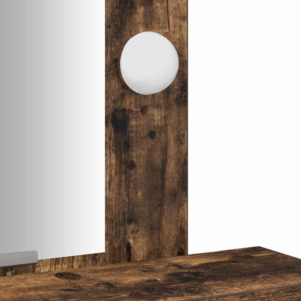Plafondtafel met lade Bruin 50 x 41 x 140 cm Bewerkt hout is nu te koop bij PeponiXL, paradijselijk wonen!
