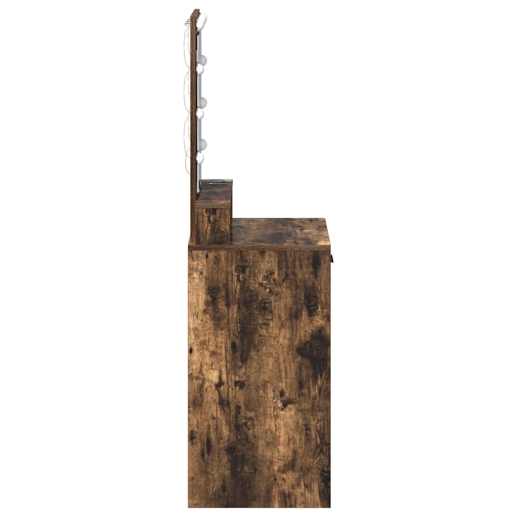 Plafondtafel met lade Bruin 50 x 41 x 140 cm Bewerkt hout is nu te koop bij PeponiXL, paradijselijk wonen!