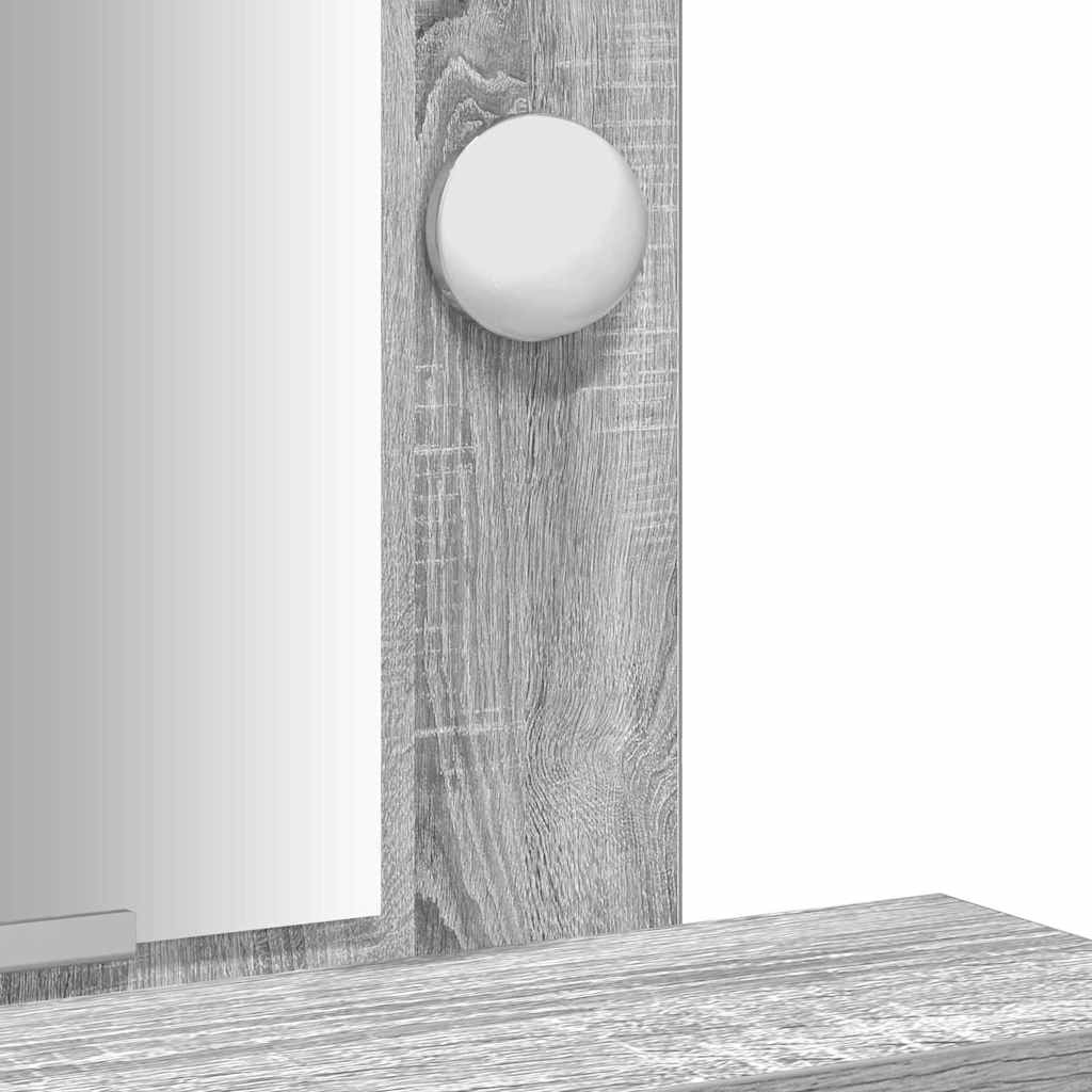 Plafondtafel met lade Grijs 50 x 41 x 140 cm Bewerkt hout is nu te koop bij PeponiXL, paradijselijk wonen!