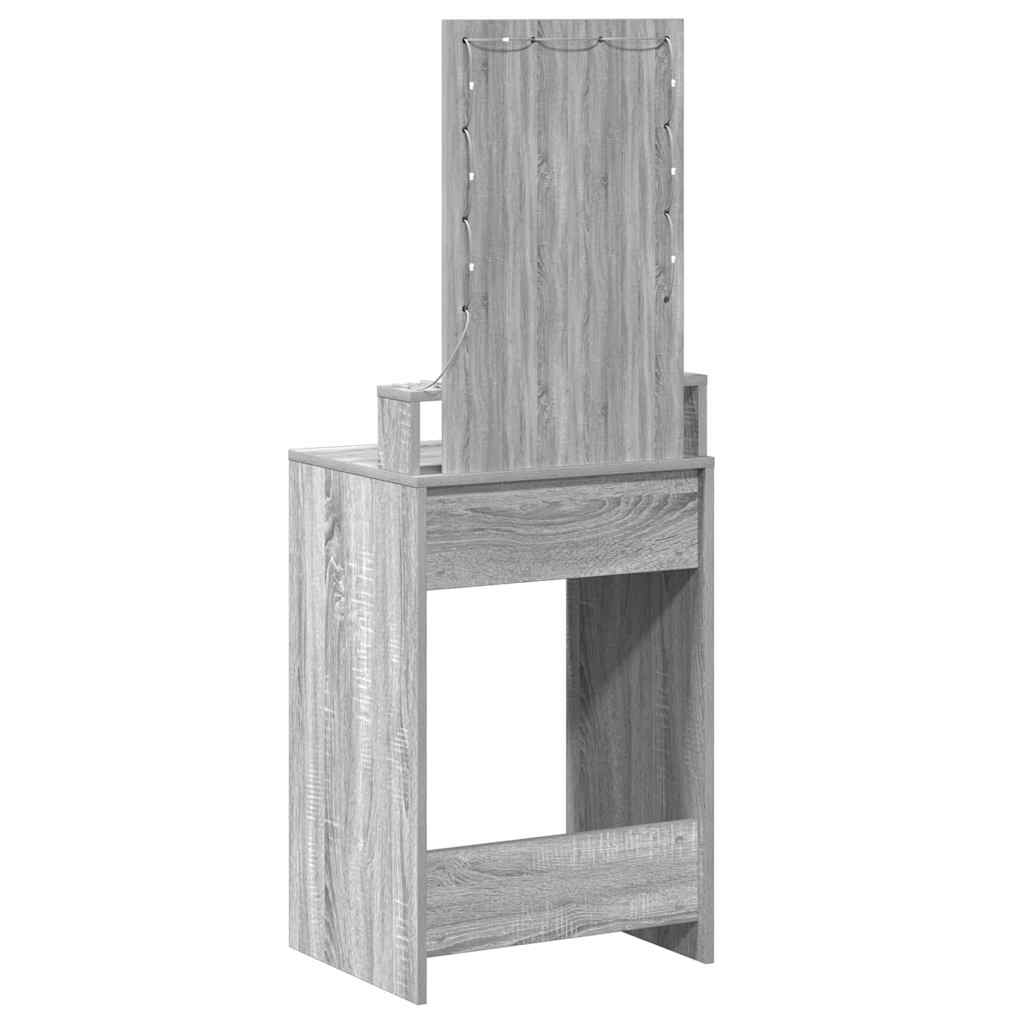 Plafondtafel met lade Grijs 50 x 41 x 140 cm Bewerkt hout is nu te koop bij PeponiXL, paradijselijk wonen!