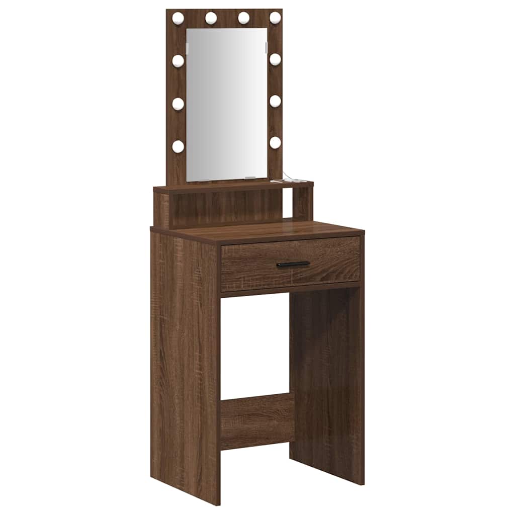 Plafondtafel met lade Bruin 50 x 41 x 140 cm Bewerkt hout is nu te koop bij PeponiXL, paradijselijk wonen!