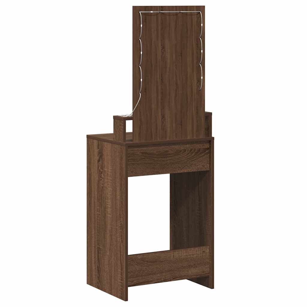 Plafondtafel met lade Bruin 50 x 41 x 140 cm Bewerkt hout is nu te koop bij PeponiXL, paradijselijk wonen!