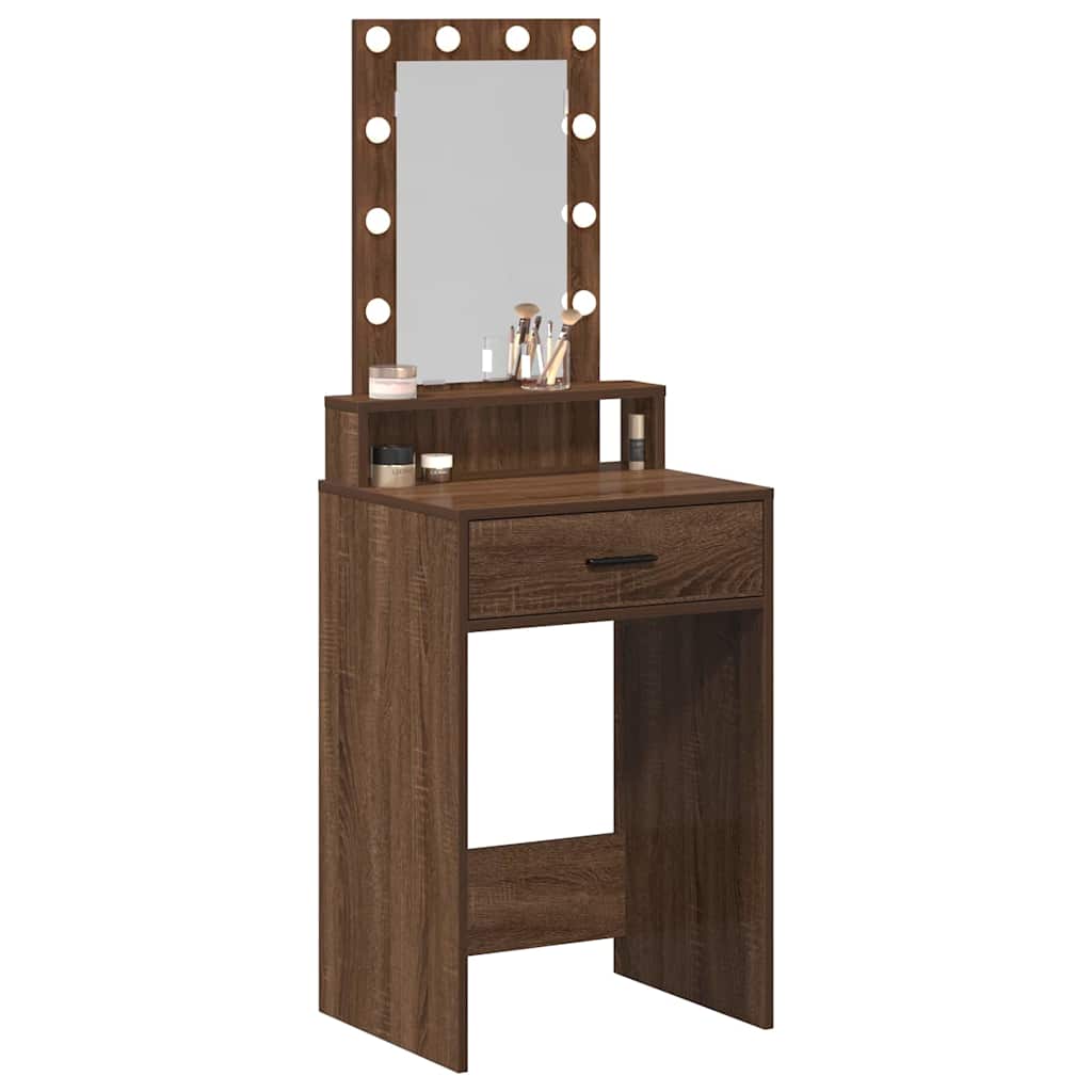 Plafondtafel met lade Bruin 50 x 41 x 140 cm Bewerkt hout is nu te koop bij PeponiXL, paradijselijk wonen!