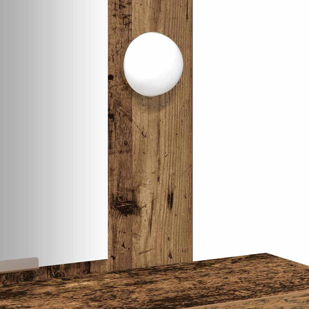 Plafondtafel met lade Bruin 50 x 41 x 140 cm Bewerkt hout is nu te koop bij PeponiXL, paradijselijk wonen!
