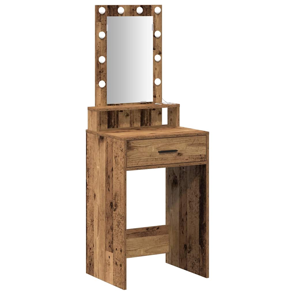 Plafondtafel met lade Bruin 50 x 41 x 140 cm Bewerkt hout is nu te koop bij PeponiXL, paradijselijk wonen!