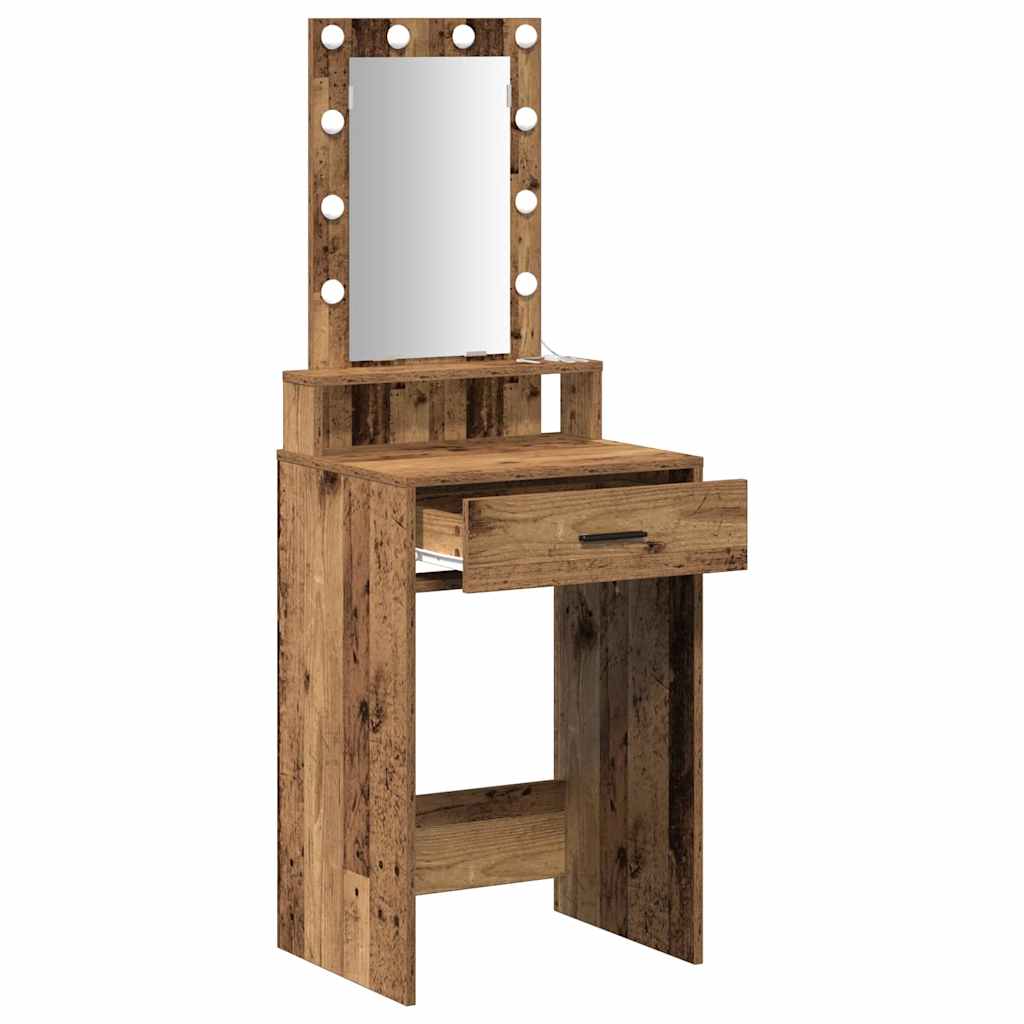 Plafondtafel met lade Bruin 50 x 41 x 140 cm Bewerkt hout is nu te koop bij PeponiXL, paradijselijk wonen!