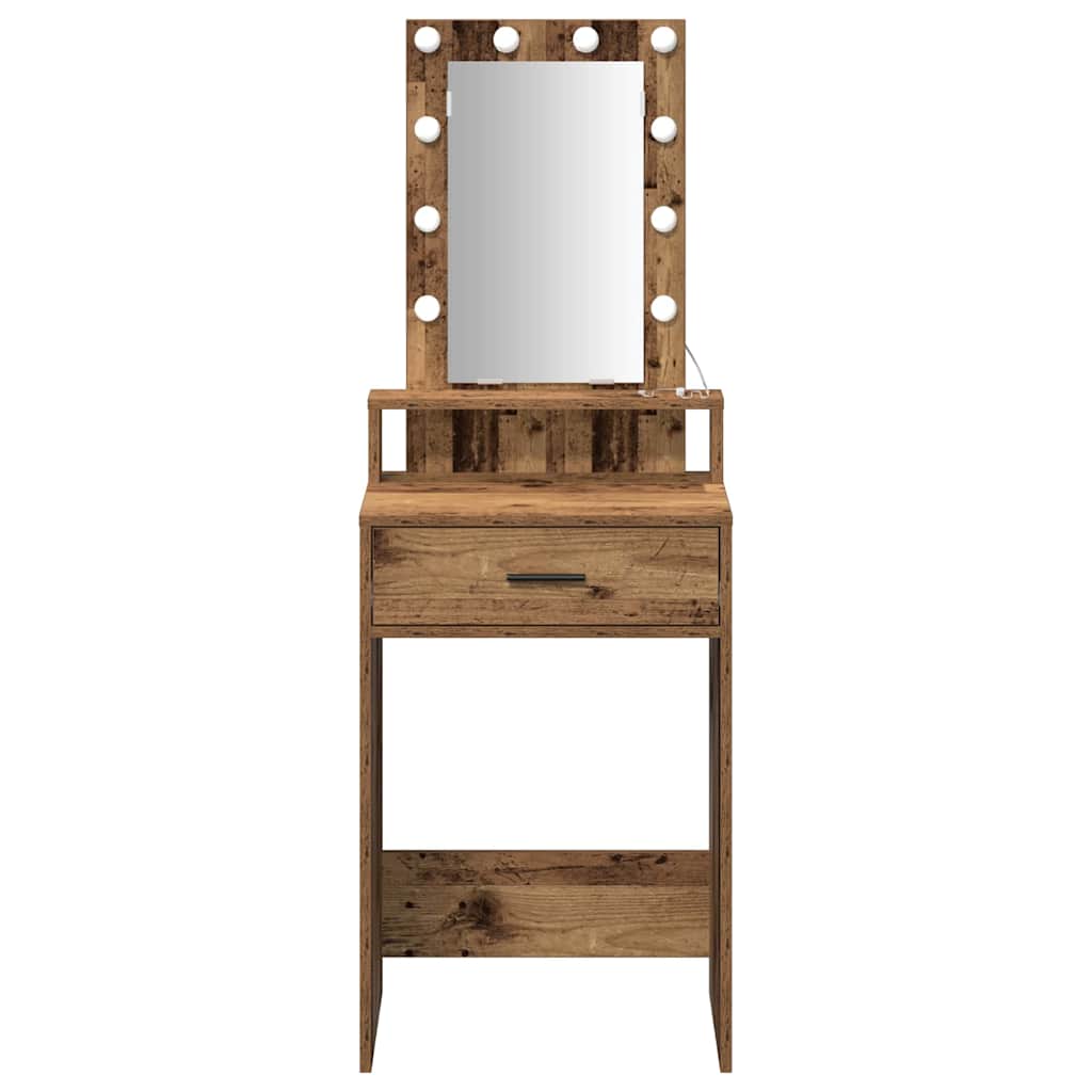 Plafondtafel met lade Bruin 50 x 41 x 140 cm Bewerkt hout is nu te koop bij PeponiXL, paradijselijk wonen!