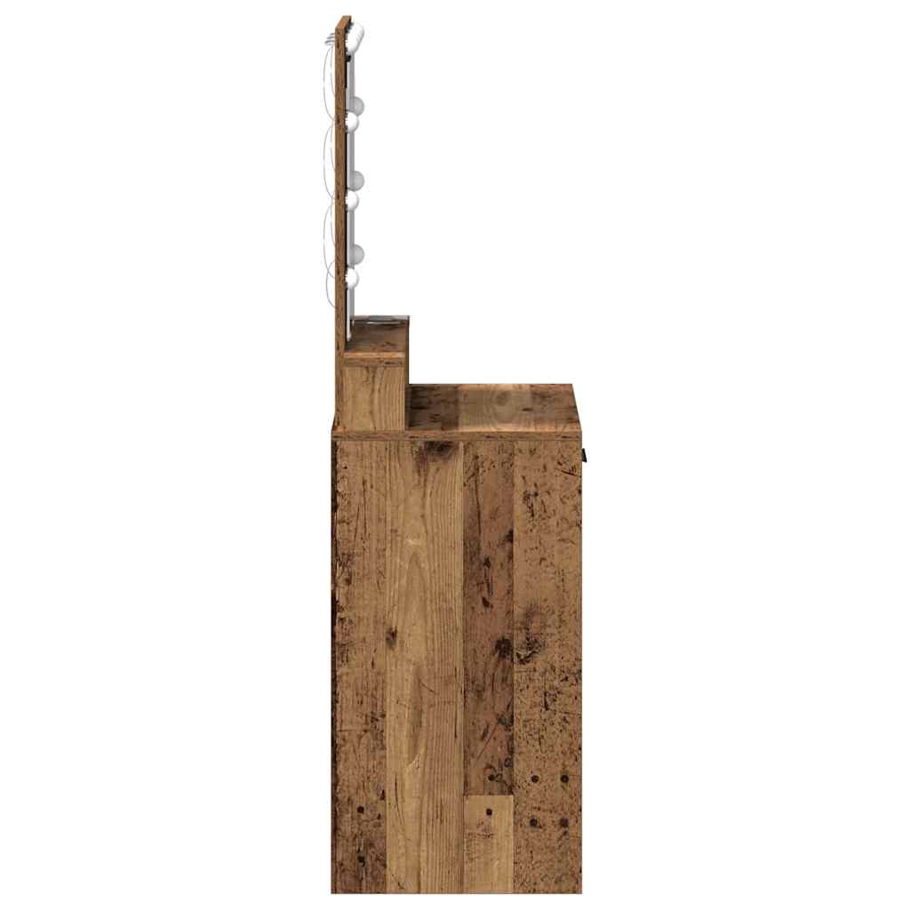 Plafondtafel met lade Bruin 50 x 41 x 140 cm Bewerkt hout is nu te koop bij PeponiXL, paradijselijk wonen!
