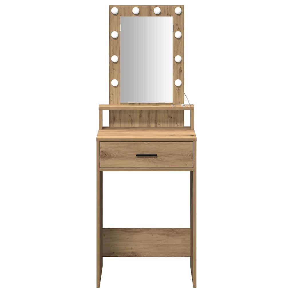 Plafondtafel met lade Bruin 50 x 41 x 140 cm Bewerkt hout is nu te koop bij PeponiXL, paradijselijk wonen!