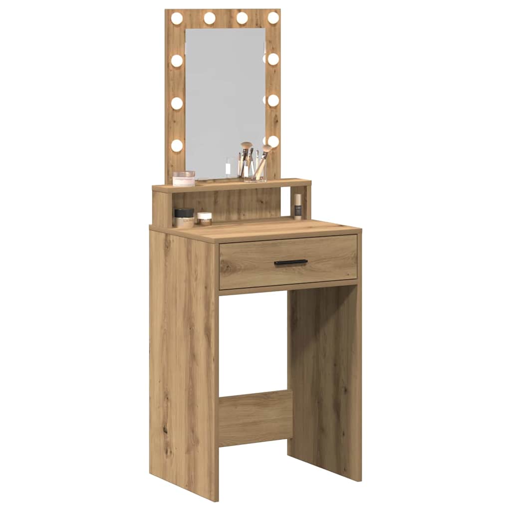 Plafondtafel met lade Bruin 50 x 41 x 140 cm Bewerkt hout is nu te koop bij PeponiXL, paradijselijk wonen!