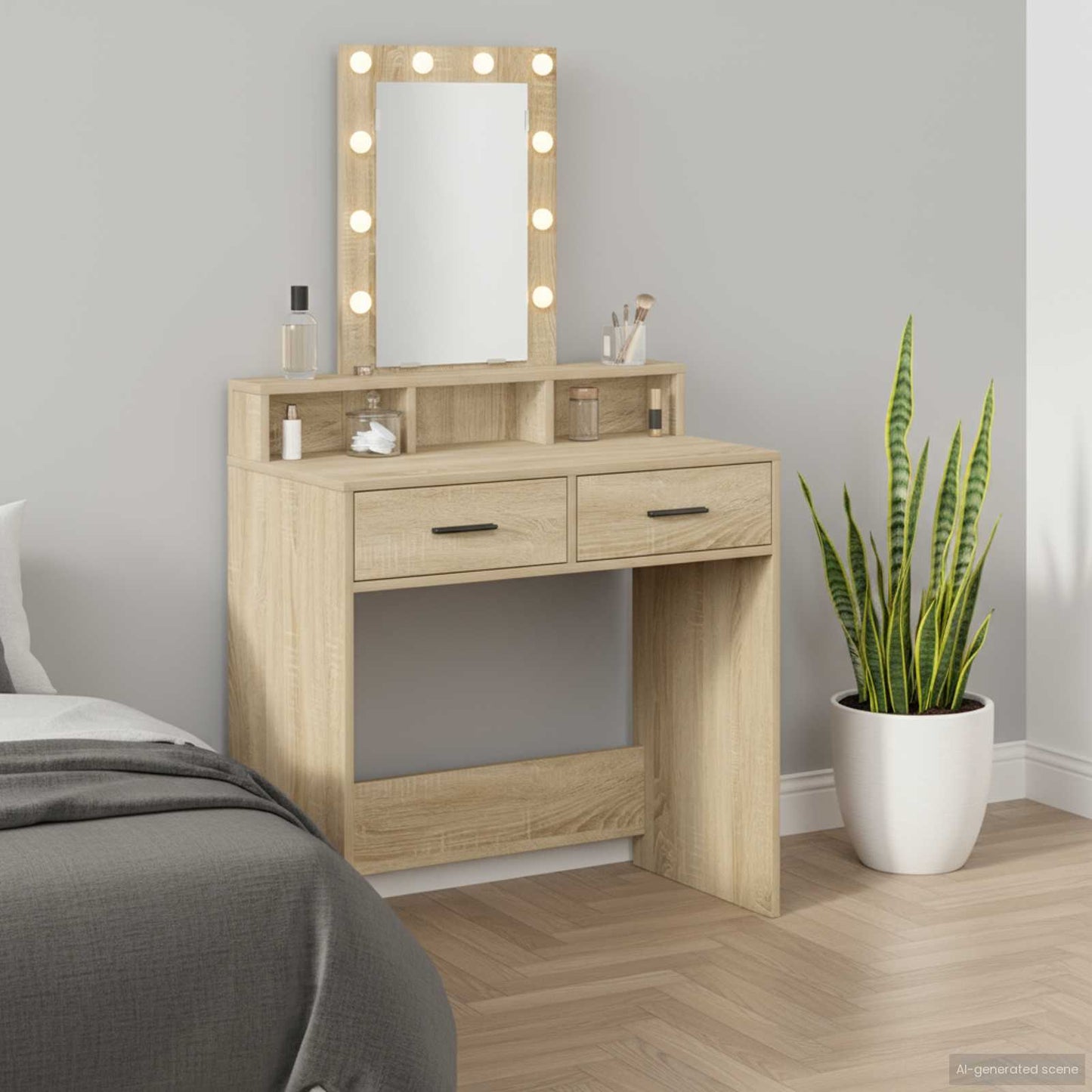 Plafondtafel met lade Bruin 79 x 41 x 140 cm Bewerkt hout is nu te koop bij PeponiXL, paradijselijk wonen!