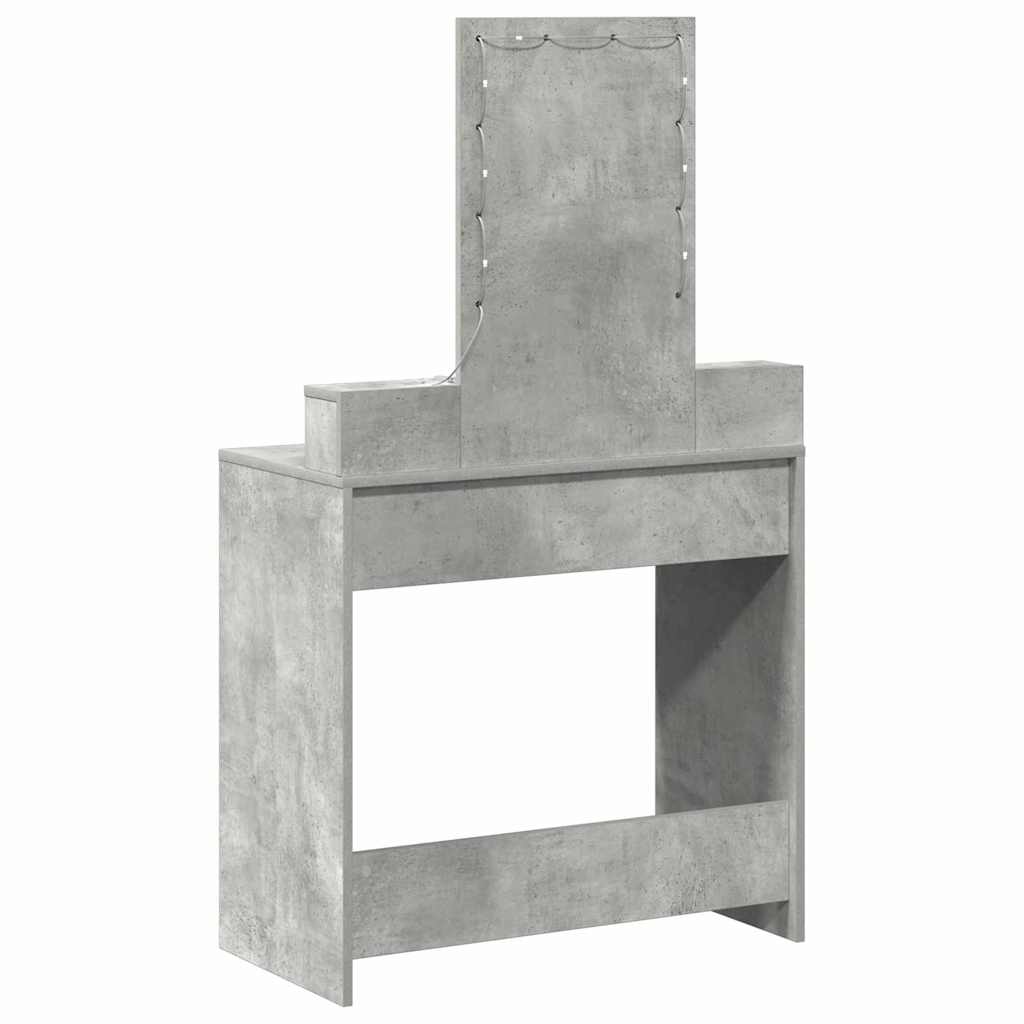 Plafondtafel met lade Grijs 79 x 41 x 140 cm Bewerkt hout is nu te koop bij PeponiXL, paradijselijk wonen!