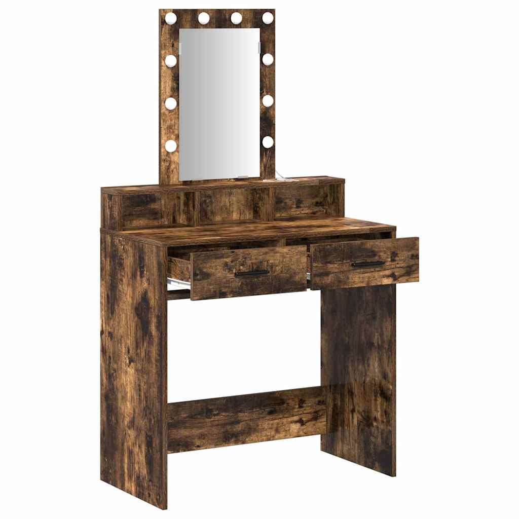 Plafondtafel met lade Bruin 79 x 41 x 140 cm Bewerkt hout is nu te koop bij PeponiXL, paradijselijk wonen!