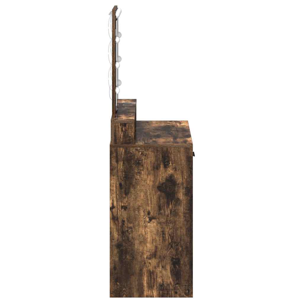 Plafondtafel met lade Bruin 79 x 41 x 140 cm Bewerkt hout is nu te koop bij PeponiXL, paradijselijk wonen!