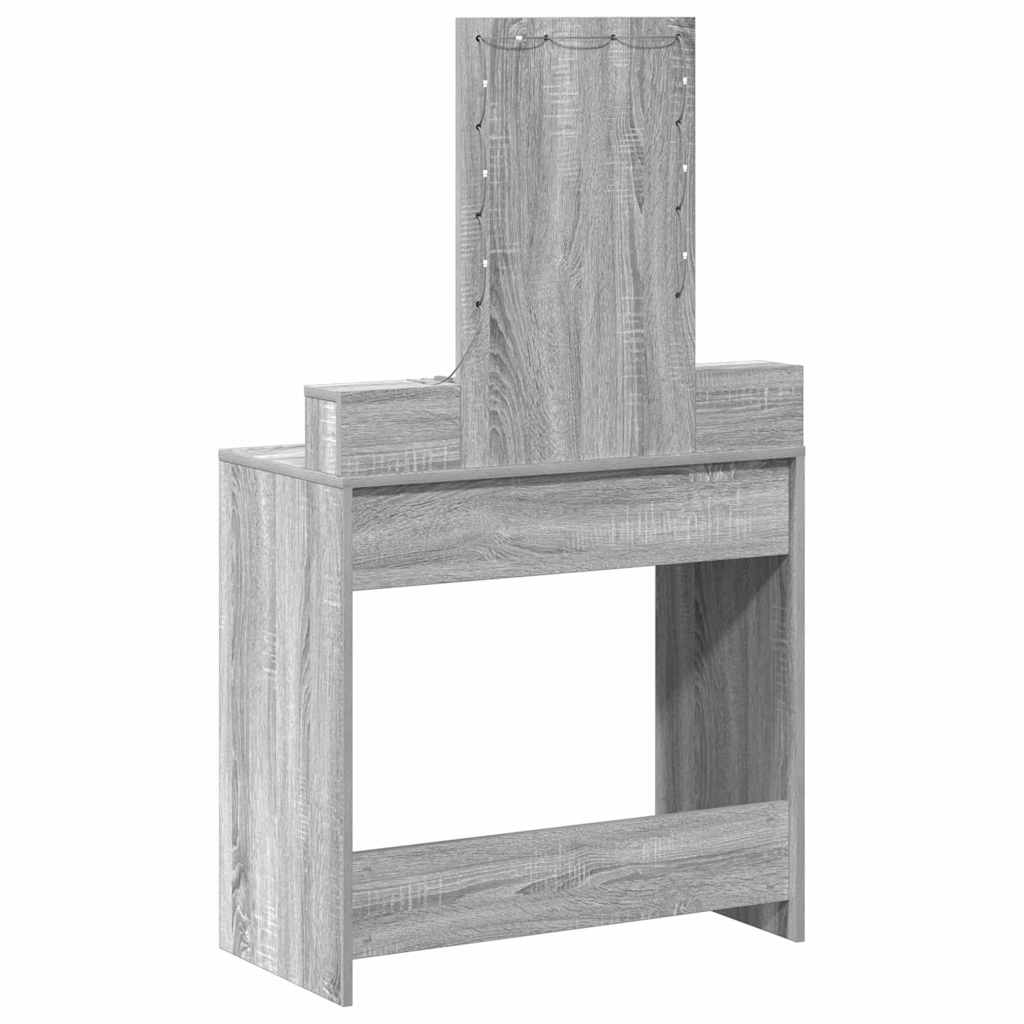 Plafondtafel met lade Grijs 79 x 41 x 140 cm Bewerkt hout is nu te koop bij PeponiXL, paradijselijk wonen!