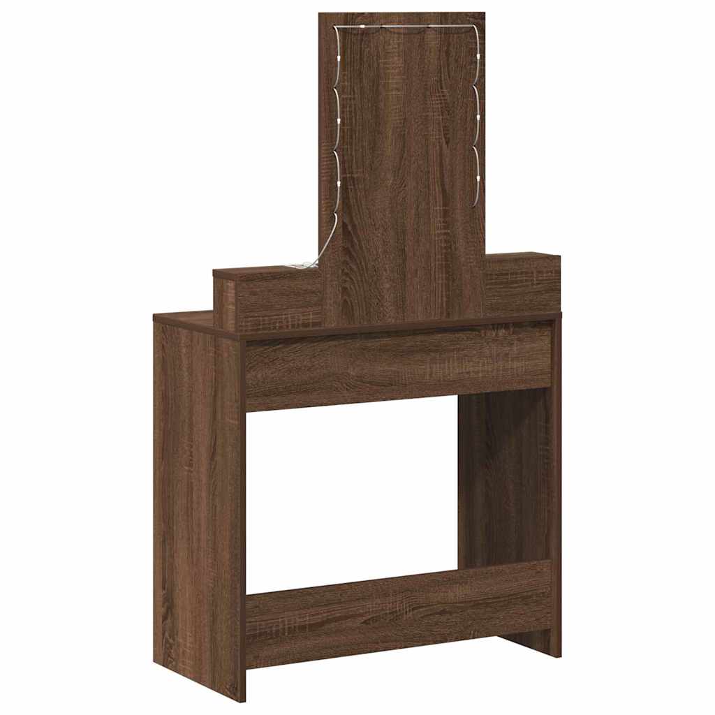 Plafondtafel met lade Bruin 79 x 41 x 140 cm Bewerkt hout is nu te koop bij PeponiXL, paradijselijk wonen!