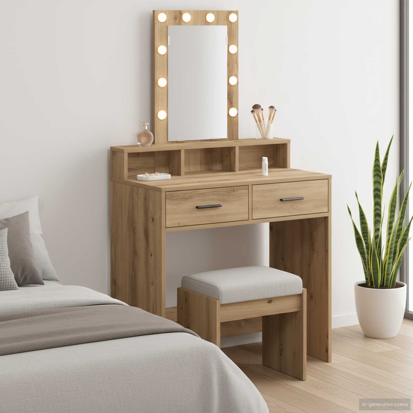 Plafondtafel met lade Bruin 79 x 41 x 140 cm Bewerkt hout is nu te koop bij PeponiXL, paradijselijk wonen!