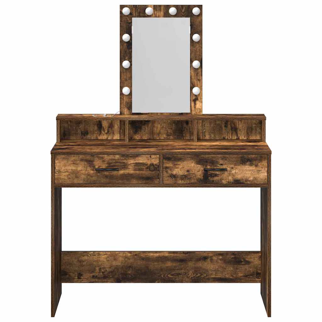 Plafondtafel met lade Bruin 100 x 41 x 140 cm Bewerkt hout is nu te koop bij PeponiXL, paradijselijk wonen!