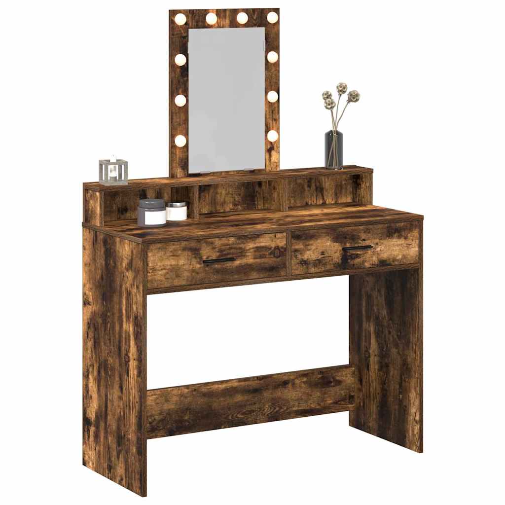 Plafondtafel met lade Bruin 100 x 41 x 140 cm Bewerkt hout is nu te koop bij PeponiXL, paradijselijk wonen!