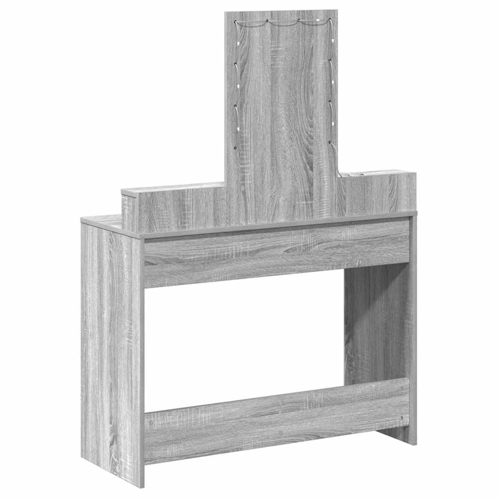 Plafondtafel met lade Grijs 100 x 41 x 140 cm Bewerkt hout is nu te koop bij PeponiXL, paradijselijk wonen!