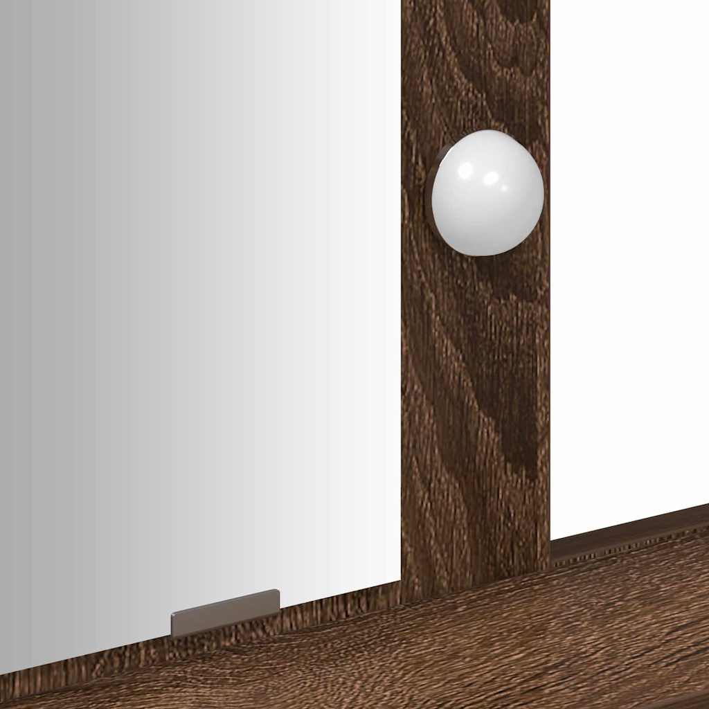 Plafondtafel met lade Bruin 100 x 41 x 140 cm Bewerkt hout is nu te koop bij PeponiXL, paradijselijk wonen!