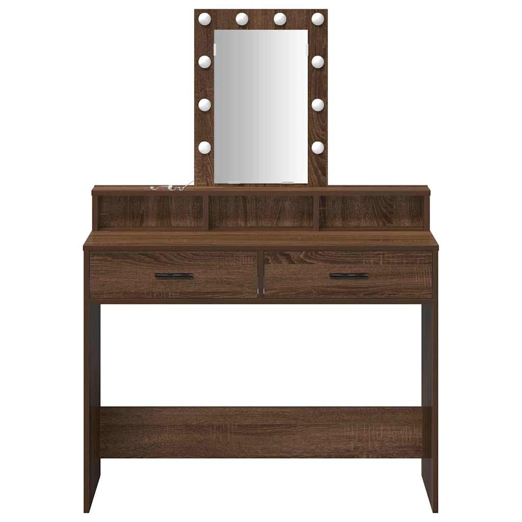 Plafondtafel met lade Bruin 100 x 41 x 140 cm Bewerkt hout is nu te koop bij PeponiXL, paradijselijk wonen!