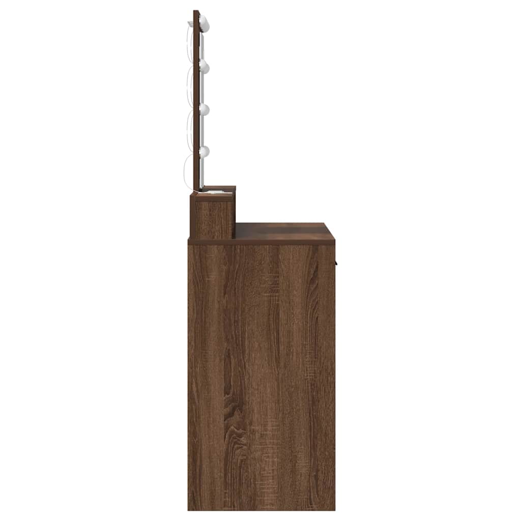 Plafondtafel met lade Bruin 100 x 41 x 140 cm Bewerkt hout is nu te koop bij PeponiXL, paradijselijk wonen!