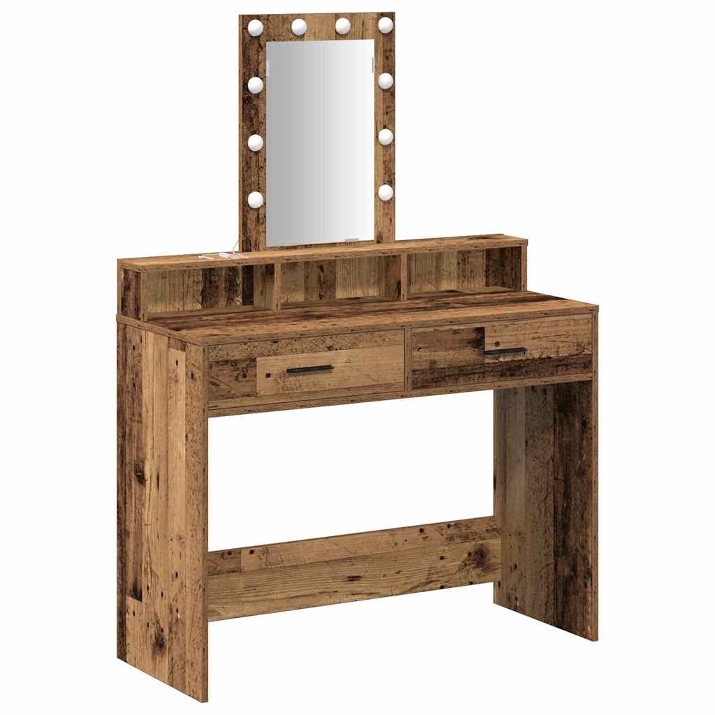 Plafondtafel met lade Bruin 100 x 41 x 140 cm Bewerkt hout is nu te koop bij PeponiXL, paradijselijk wonen!