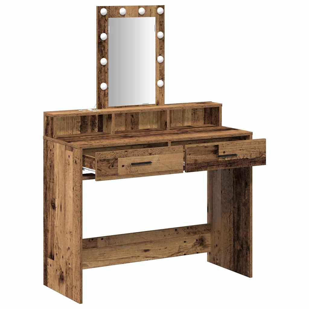 Plafondtafel met lade Bruin 100 x 41 x 140 cm Bewerkt hout is nu te koop bij PeponiXL, paradijselijk wonen!