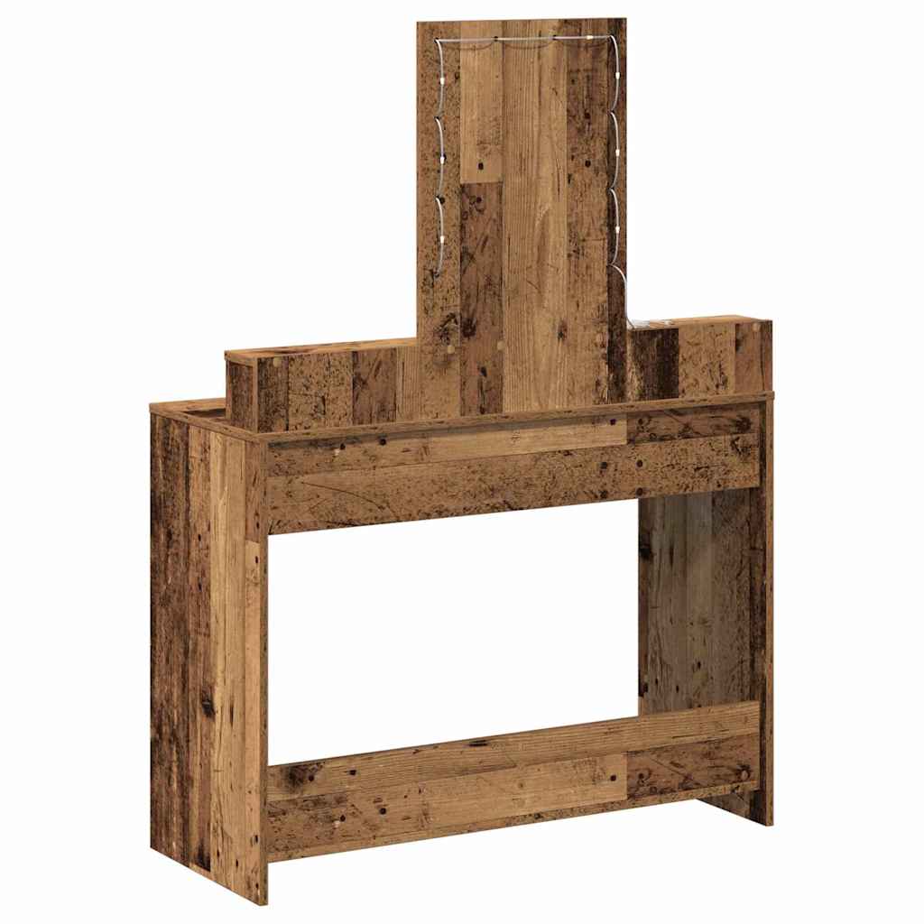 Plafondtafel met lade Bruin 100 x 41 x 140 cm Bewerkt hout is nu te koop bij PeponiXL, paradijselijk wonen!