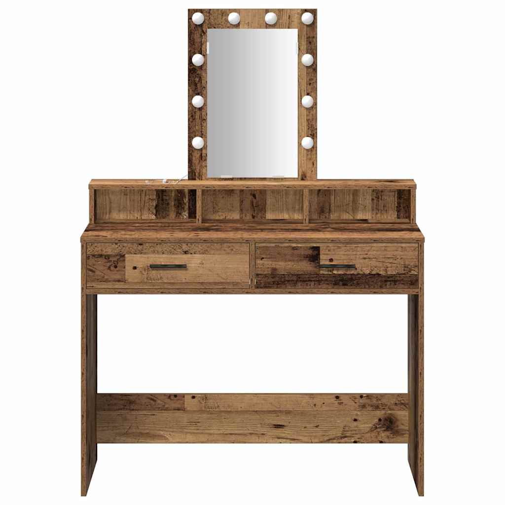 Plafondtafel met lade Bruin 100 x 41 x 140 cm Bewerkt hout is nu te koop bij PeponiXL, paradijselijk wonen!